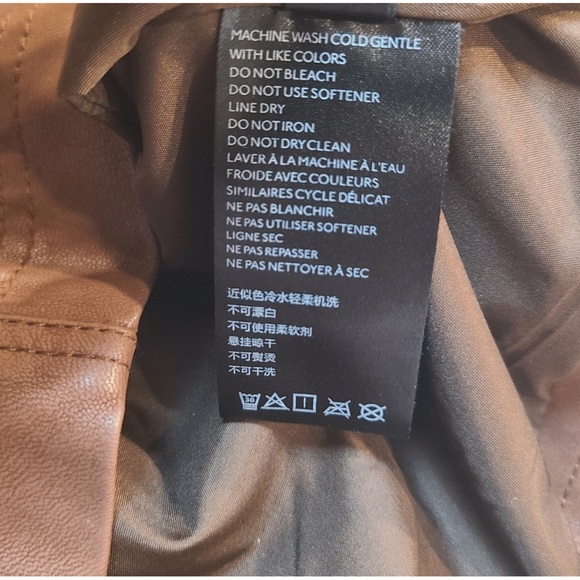 Free People | Faux Leather Mini Skirt - Picture 6 of 7